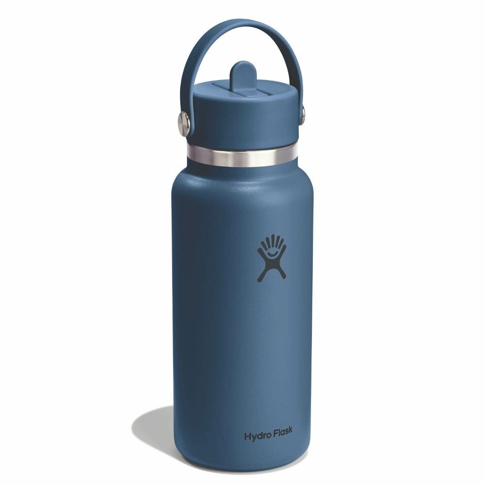 THERMO BOTTLE 32 OZ WIDE MOUTH FLEX STRAW CAP - 946 ML