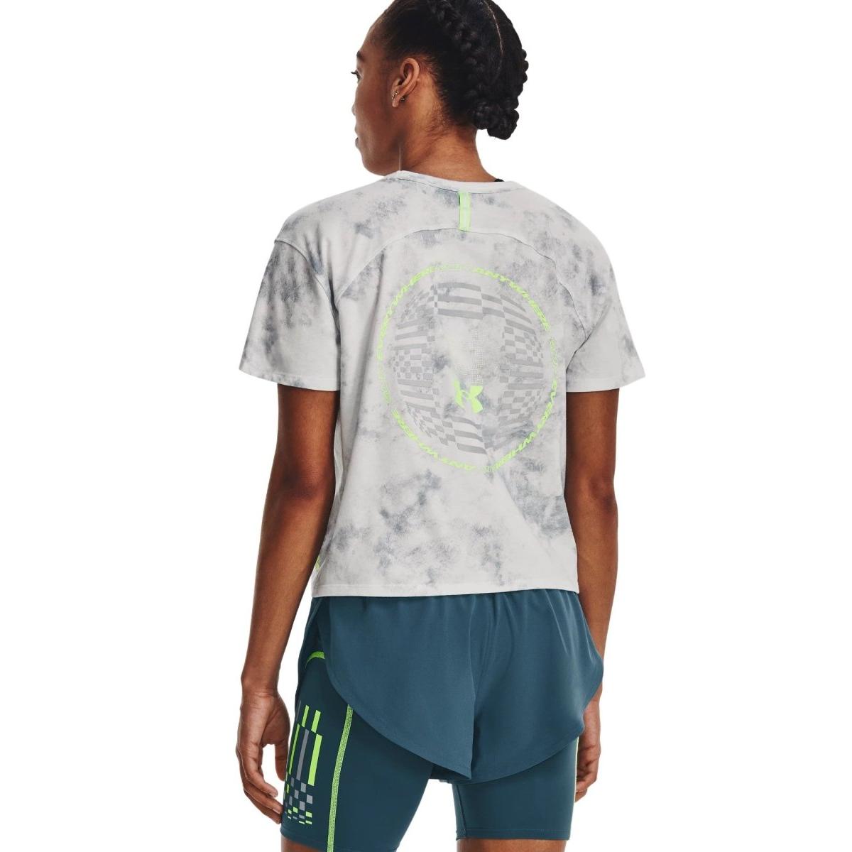 WOMEN'S SHORT T-SHIRT RUN ANYWHERE GRAPHIC