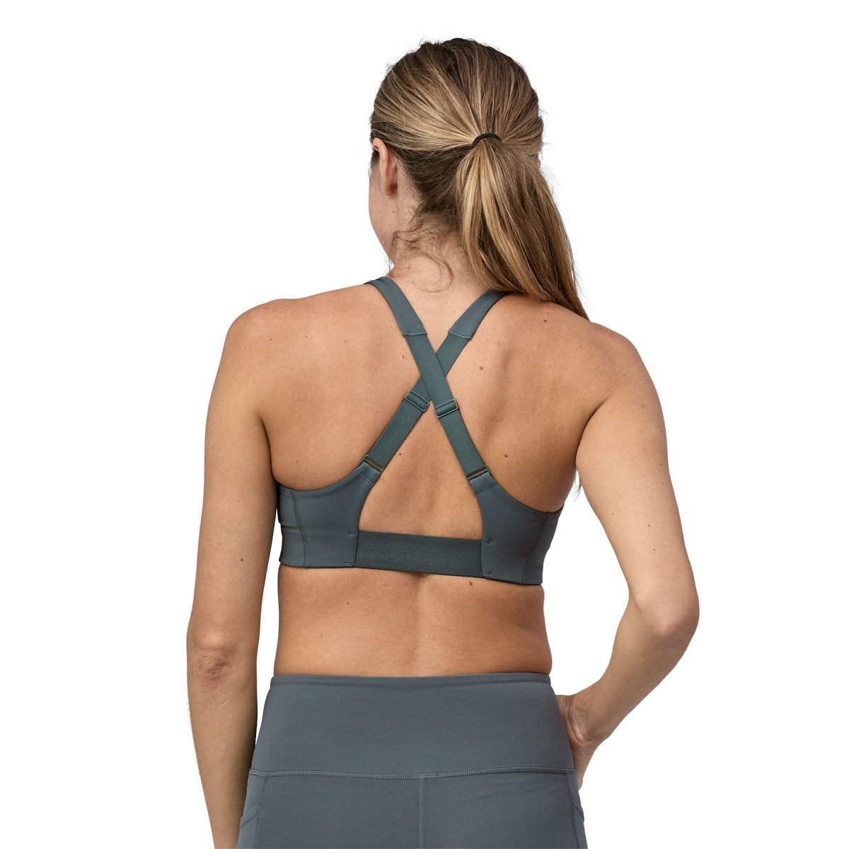 ŽENSKI ŠPORTNI MODRČEK SHADOWLITE MID IMPACT ADJUSTABLE BRA - Alpska Šola Bovec