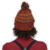 KAPA POWDER TOWN BEANIE rjavo-oranžna - Alpska Šola Bovec