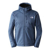 MOŠKA SOFTSHELL JAKNA QUEST S KAPUCO temnomodra - Alpska Šola Bovec