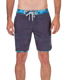 MOŠKE KOPALNE HLAČE CUDDY BOARDSHORT sive-vzorec - Alpska Šola Bovec