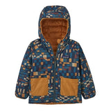 OTROŠKI OBOJESTRANSKI PULOVER DOWN SWEATER oranžna - Alpska Šola Bovec