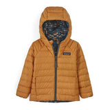 OTROŠKI OBOJESTRANSKI PULOVER DOWN SWEATER oranžna - Alpska Šola Bovec