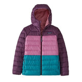 OTROŠKI OBOJESTRANSKI PULOVER DOWN SWEATER roza - Alpska Šola Bovec