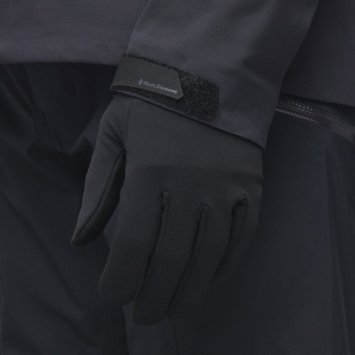 ROKAVICE LIGHTWEIGHT SCREENTAP črne - Alpska Šola Bovec