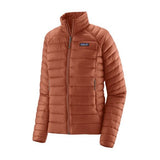 ŽENSKA PUHASTA JAKNA SWEATER oranžna - Alpska Šola Bovec