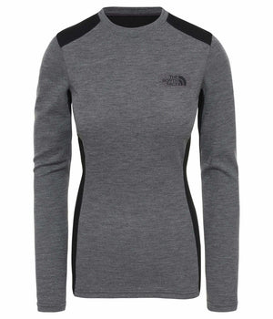 ŽENSKO SPODNJE PERILO MAJICA EASY L/S siva - Alpska Šola Bovec